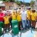 Mário Alexandre, Prefeito de Ilhéus, entrega 45 novos carrinhos para equipes de varrição