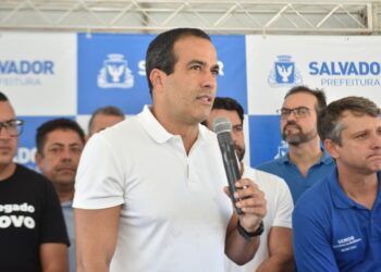 Bruno Reis anuncia entrega da Estação Pituba do BRT no dia 29 de março e fala sobre obras do trecho 2