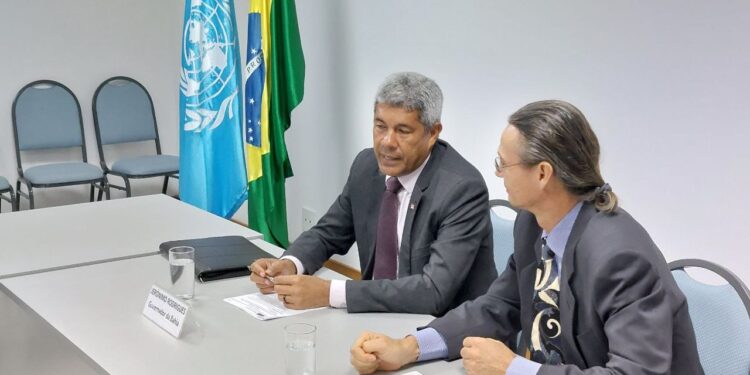 Jerônimo Rodrigues retorna a Brasília para tratar de meio ambiente, abastecimento de água e investimentos estrangeiros no estado